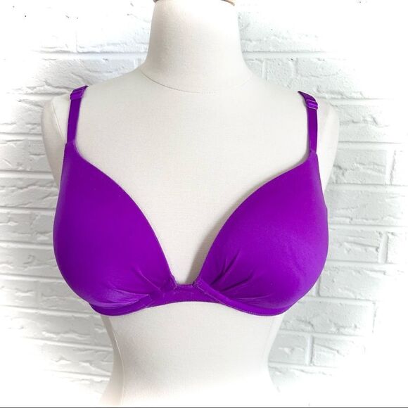 Victoria’s Secret Plunge Purple Bra Size 34D - Picture 1 of 3